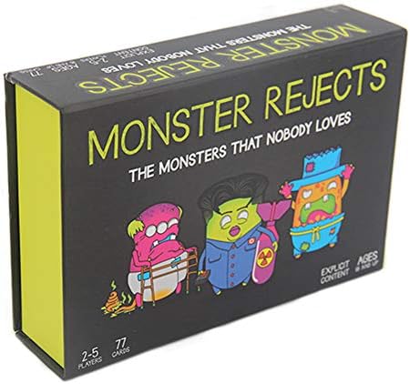 ROSEEH Monster Rejects NSFW Edition Desktop Board Game
