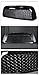 VXMOTOR for 2007-2009 Toyota Tundra Black TR-Sport Mesh Front Hood Bumper Grill Grille Cover ABS