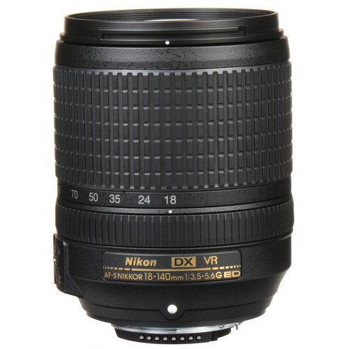 NIKON 18-140MM F/3.5-5.6G ED AF-S DX VR Lens with 1 Year Warranty