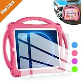 TopEsct iPad 2 Case for Kids, Shockproof Silicone Handle Stand Case Cover&(Tempered Glass Screen Protector) for Apple iPad 2nd Generation,iPad 3rd Generation,iPad 4nd Generation (Pink)