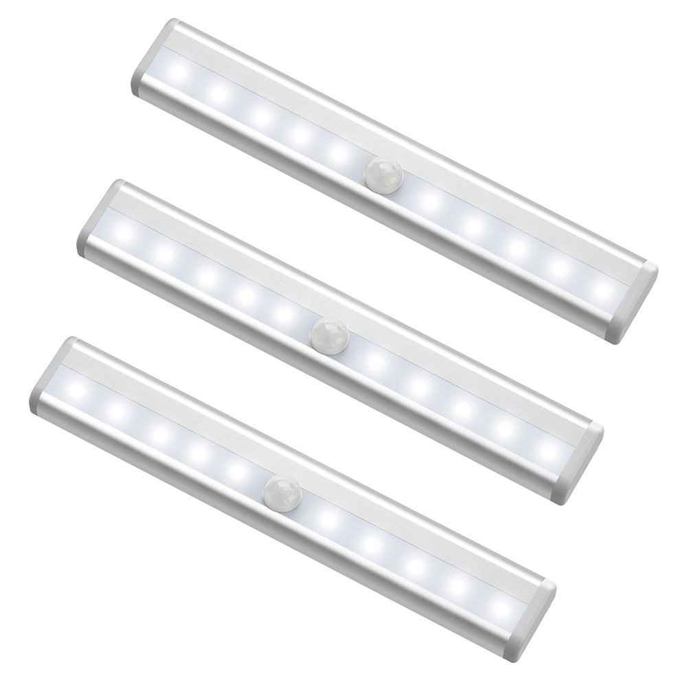 Buy 10 LED Motion Sensing Closet Lights, MagicBuds Super Bright Stick