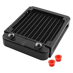 uxcell Aluminum Computer CPU 10 Pipes Water Cooling