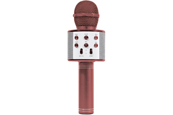 Microfone Infantil Star Voice Bluetooth Zoop Toys Rosê