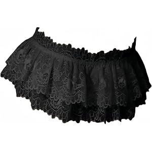 Sissy Lace Panties Ruffled Panties Thongs Mini Skirt Thongs Gay Lingerie | Lace Panties for Men Femboy Lingerie Thong with Mi