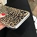 iPhone X Case, iPhone 10 Case, Ebetterr Glitter Sparkle Bling Case for Girls Women Slim Fit Anti Scratch PC Hard Back + Flexible Soft TPU Bumper Protective Cover for iPhone X (2017) Leopard