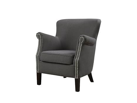 The One Henley Moderne Fauteuil Tissu Fauteuil Finition