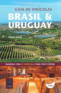 Livro Guia de vinícolas Brasil e Uruguay