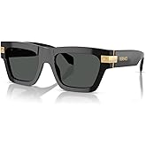Versace VE4464 Rectangular Sunglasses for Men +BUNDLE with ACCESSORY EYEWEAR KIT