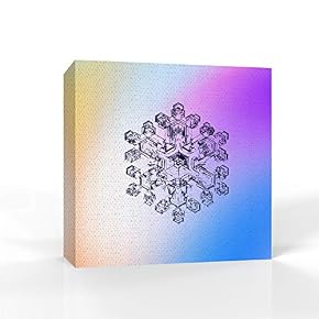 wall26 - Canvas Wall Art - Snowflake Theme...