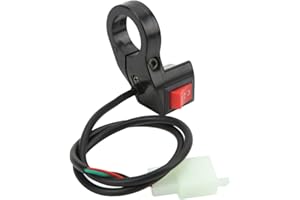 Aramox Handlebar Control Switch Fit for Electric Offroad Motorcycle Modification, 22mm 3 Speed Handlebar Control Switch