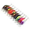 Aorace-10pcslot-Minnow-Fishing-Lure-Crank-Bait-Hooks-Bass-Crankbait-Tackle-75cm102g-Isca-Artificial-Para-Pesca-Hard-Bait