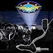 Spoya Wonder Women USB Car dome ceiling CREE LED cigarette lighter logo laser projector light lamp