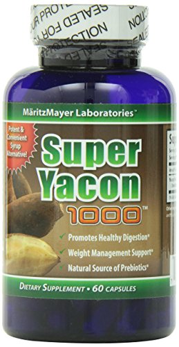 Super Yacon 1000 Capsules for Weight Loss Support - 100% Pure Yacon Extract Raw - Yacon Capsules Support Healthy Digestion and Is a Source of Prebiotics (Syrup Alternative) Super Yacon 1000 Capsules for Weight Loss Support - 100% Pure Yacon Extract Raw - Yacon Capsules Support Healthy Digestion and Is a Source of Prebiotics (Syrup Alternative)