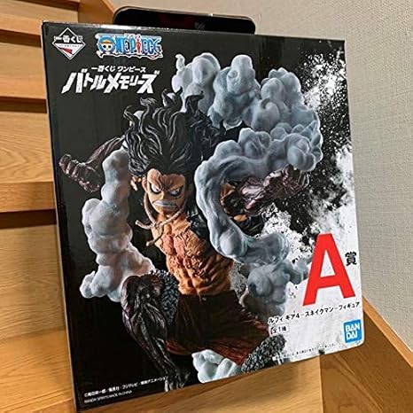 Amazon 一番くじ ワンピース バトルメモリーズ A賞 ルフィ ギア4 スネイクマン フィギュア おまけ付き フィギュア ドール 通販