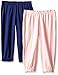 Carter's Baby Girls' 2 Pack Pants (Baby) - Navy/Pink - 18M