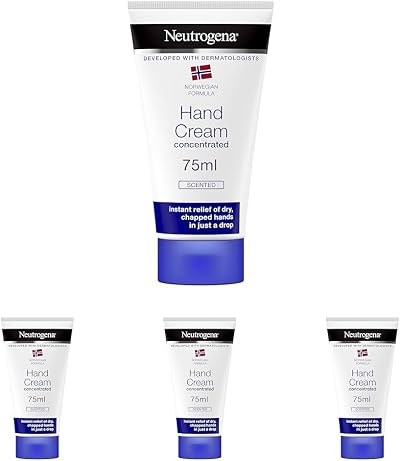 Neutrogena Norwegian Formula Concentrated Scented Hand Cream 4x75ml