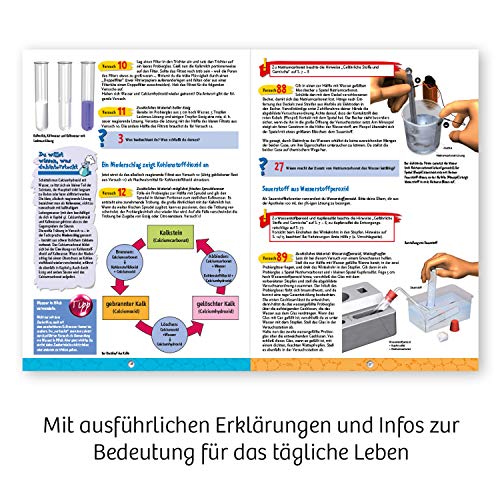 KOSMOS 642518 C1000 Chemielabor, Basis-Laborausstattung, Chemie für Kinder ab 10 Jahre, Basislehrgang… – Bild 6