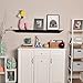WELLAND 36 Inch Espresso Solid Pine Wood Floating Shelves Wall Mounted,Corona Crown Molding Floating Wall Picture Ledge Shelf ,Finished.