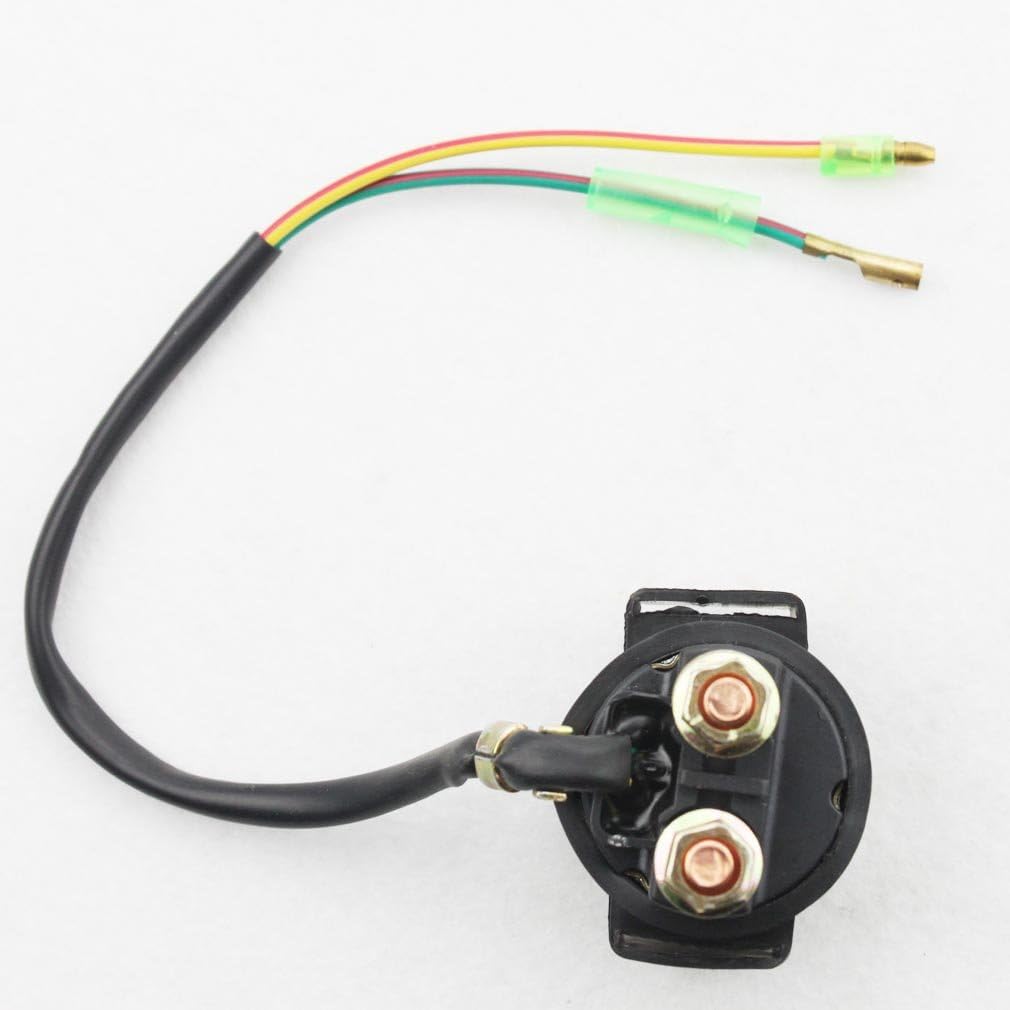 GOOFIT Relay Starter Solenoid without Cap Replacement For Motorcycle ATV Scooter Snowmobile - Image 3
