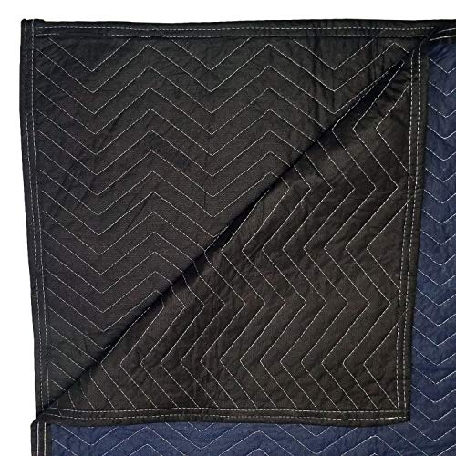 Moving Blankets 12 Pack Pro Moving Blanket 80" x 72" (35 lb/dz Weight) Cheap Cheap Moving