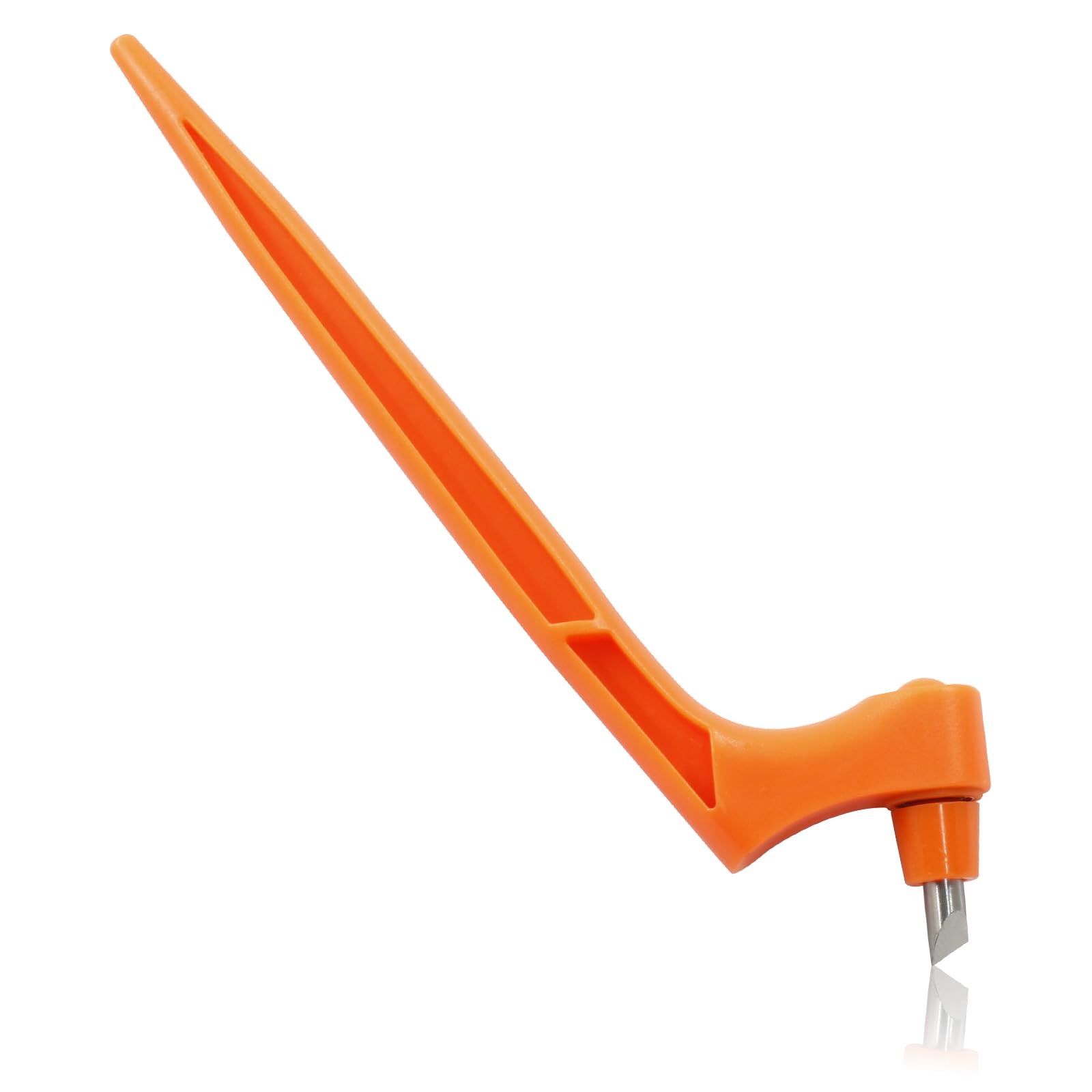 Photo 1 of Moicstiy Craft Cutting Tools Pen, Craft Cutting Knives with 3 different 360 Degree Rotating Blades Stainless Steel Cutter Pen for Stencils Scrapbooks DIY Crafts (Orange)