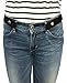 Adjustable Invisible Belt No Buckle Jeans Pants Dresses Men/Women(33