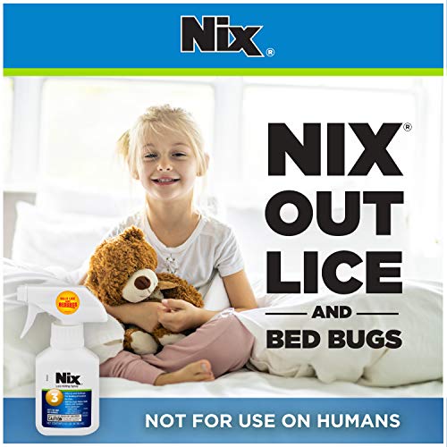 Nix Lice & Bed Bug Killing Spray for Home, Bedding & Furniture, 5 fl oz