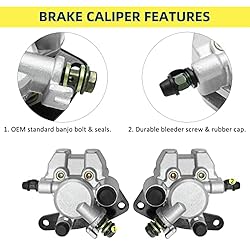 M MATI Front Left Right Brake Calipers for Suzuki