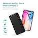 ROMOSS Qi Wireless Charging Battery Case for iPhone X, 4800mAh 2in1 Slim Magnetic Removable Extended Protective Wireless Power Bank Compatible for iPhone X- Black[Red Dot Design Award Winner 2018]