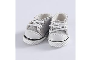 XiDonDon BJD Doll Shoes Casual Shoes for OB11,GSC,Molly,Holala,1/12bjd Shoes Doll Toy Accessories (Gray)