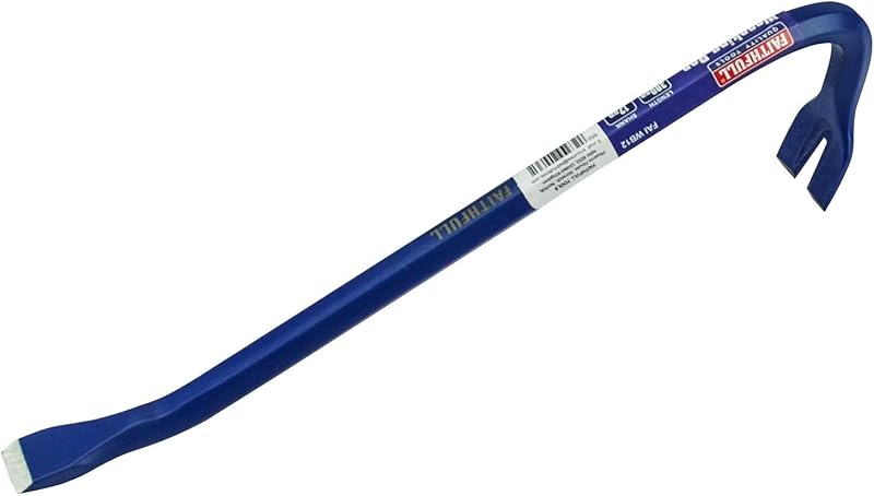 Faithfull Wrecking Bar 300 mm 12 inch 1/2 Inch Claw and Chisel