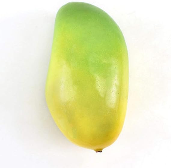 Artificial Mangoes Simulation Fake Fruit, Safety and Environmental Protection, Foam Material