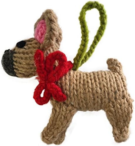Chilly DogFrench Bulldog Dog Ornament
