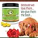 HempDogLicious Dog Joint Supplement Chews - Bacon Flavor Dog Joint Supplement Organic for Hip, Joint, Arthritis Pain, Skin, Coat and More, 90 Chews