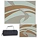 Stylish Camping 159127 9-feet by 12-feet Reversible Mat, Plastic Straw Rug, Large Floor Mat for Outdoors, RV, Patio, Backyard, Picnic, Beach, Camping (Brown/Beige)