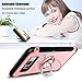 DONWELL Galaxy S8 Plus Business Style Hybrid Shockproof Protective Phone Case Cover with Built-in Ring Grip Stand Holder for Samsung Galaxy S8+ / SM-G955 6.2