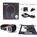Conambo CQ4 Active Noise Cancelling Headphones, Wired Foldable ANC Headphones w/Mic for iPhone/iPad/iPod/Samsung/LG iOS Android Smartphones and Laptop PC with Airplane Adapter, Black