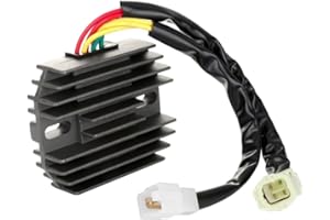 Haokixin Voltage Regulator Rectifier 12V Fits for Arctic Cat 500 ATV 2000-2008, Cat 375 2002, Cat 400 2003-2008, Replaces 3402-682 3530-028 3530-059