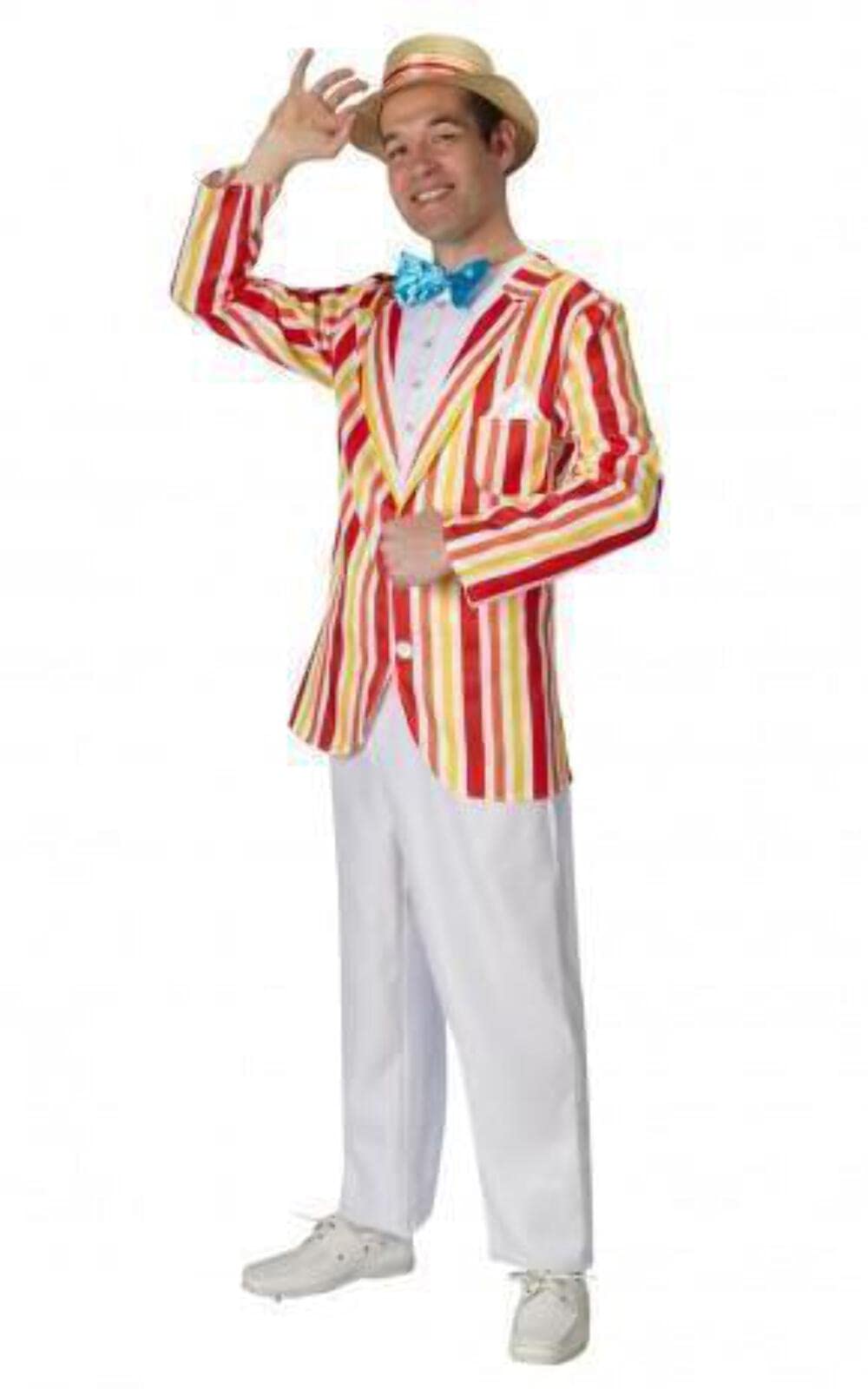 Rubie's Official Disney Mary Poppins Bert Jolly Holiday Costume, Disney Musical, Adult Fancy Dress - X-Large