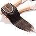 Nadula 12A Brazilian Straight Free Part Lace Closure 4×4inch 130% Density 100% Unprocessed Virgin Human Hair Closure Natural Color (14inch)