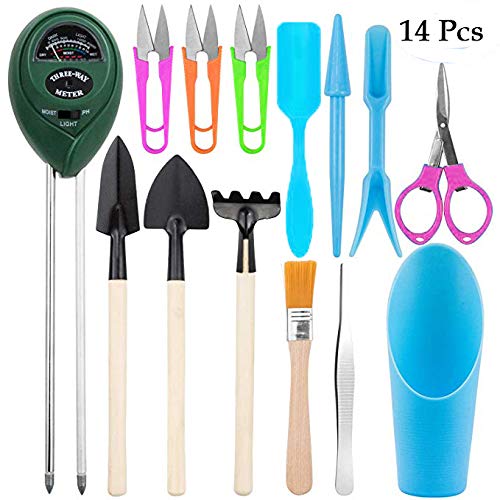 Lovelychica Plant Soil Test Kits 3-in-1 Soil Tester Moisture Meter with PH Light Moisture Acidity Tester, for Indoor and Outdoor, Garden, Lawn, Farm