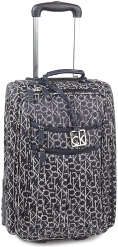 Calvin Klein Luggage Nolita 20 Inch Upright Bag, Navy, One Size
