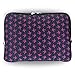 YUMBOX Poche - Insulated Sleeve Lunch Box (Navy with all over print)