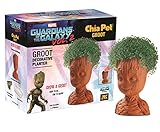 Chia CP411A08 Groot Potted Pottery Planter, One Size, Terra Cotta