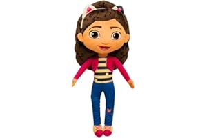 Franco DreamWorks Gabby's Dollhouse Kids Bedding Super Soft Plush Decorative Throw Cuddle Pillow, (Officially Licensed Product)