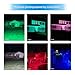 SANSI Led Flood Light 500W Equivalent,RGBW Outdoor Color Changing Christmas Led Stage Landscape Lights Floodlights 70W,16 Colors 4 Modes,Dimmable for Party Wall Wash Garden