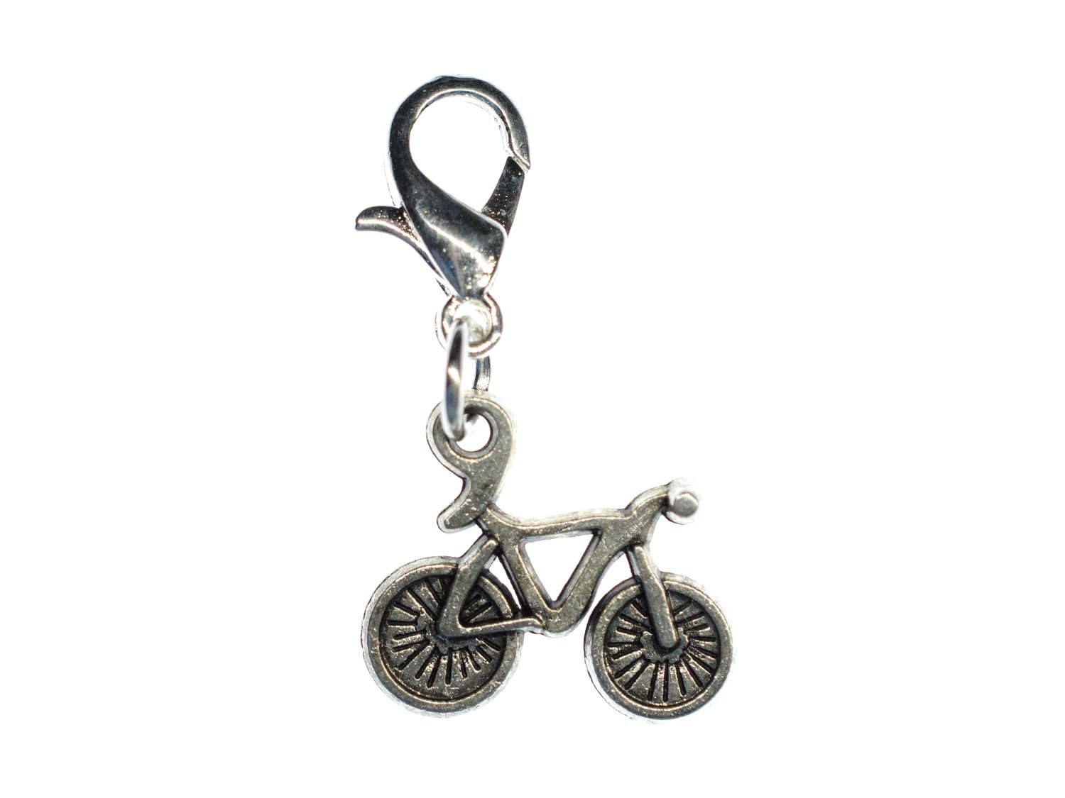 Miniblings Bike Racing Charm Pendant Zipper Pull For Bracelet Wristlet 15Mm
