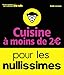 Cuisine à moins de 2 euros pour les Nullissimes (French Edition) by 
