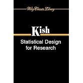 Statistical Design for Research (Wiley Classics Library)