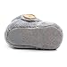 Beeliss Baby Boots Plush Warm Shoes (6-12 Months, Grey)